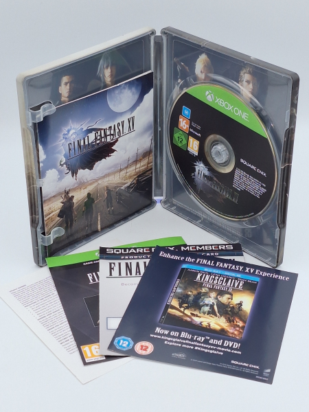 Final Fantasy XV 15 inkl. Steelbook